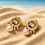 Load image into Gallery viewer, GOLDEN HOUR STUDS
