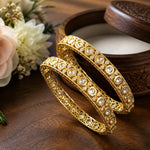 Load image into Gallery viewer, MEERA WHITE BANGLES
