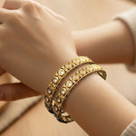 Load image into Gallery viewer, MEERA WHITE BANGLES
