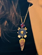 Load image into Gallery viewer, HALO QUARTZ NECKLACE
