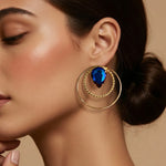 Load image into Gallery viewer, LUNA ARC HOOPS

