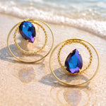 Load image into Gallery viewer, LUNA ARC HOOPS
