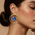 Load image into Gallery viewer, LUNA ARC HOOPS
