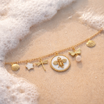 Load image into Gallery viewer, QUEEN BEE CHARMS NECKLACE
