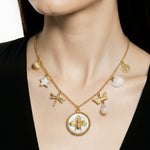 Load image into Gallery viewer, QUEEN BEE CHARMS NECKLACE

