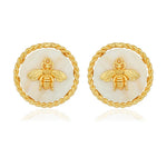 Load image into Gallery viewer, QUEEN BEE OVERSIZED STUDS
