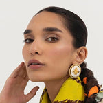Load image into Gallery viewer, QUEEN BEE OVERSIZED STUDS
