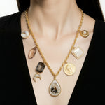Load image into Gallery viewer, TIDAL CHARMS NECKLACE
